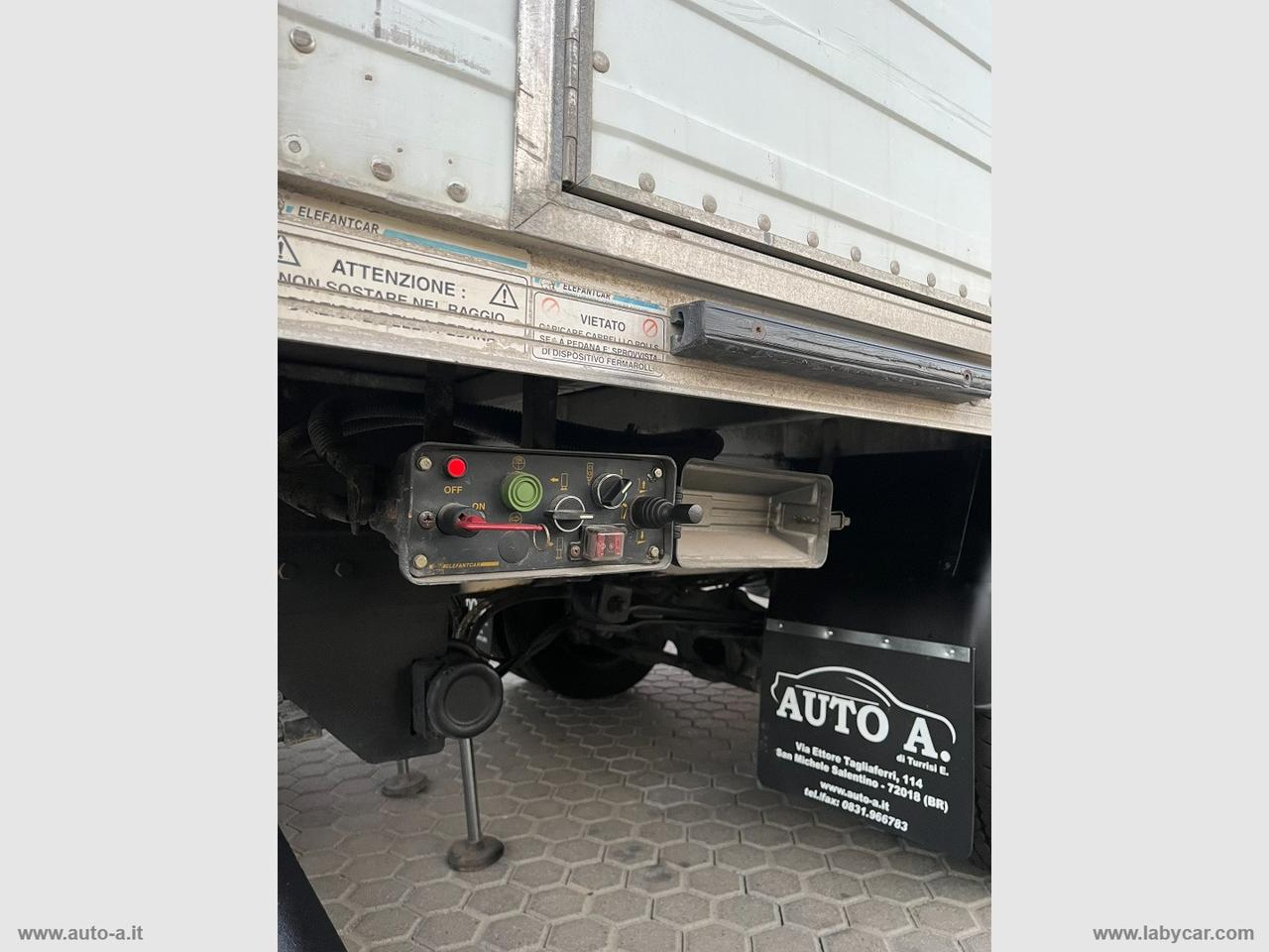 Sprinter T35 CASSA IN LEGA CON SPONDA IDRAULICA