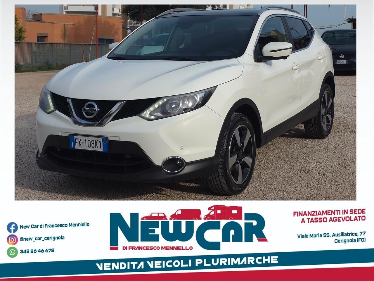 Nissan Qashqai 1.5 dCi 110cv - 2017 FULL OPTIONAL