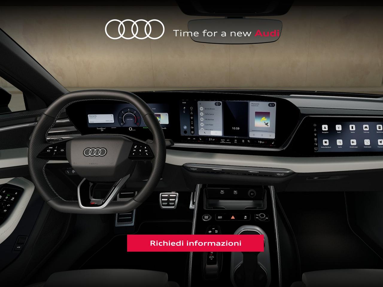 Audi A6 2.0 tdi mhev + s line edition quattro 204cv s-tronic