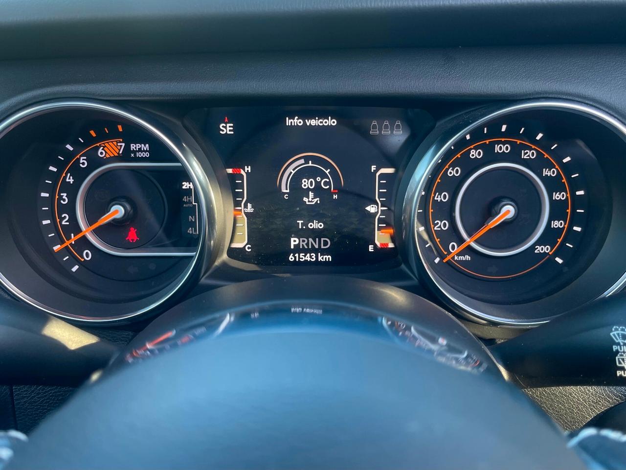 Jeep Wrangler Unlimited 2.0 Turbo Sahara