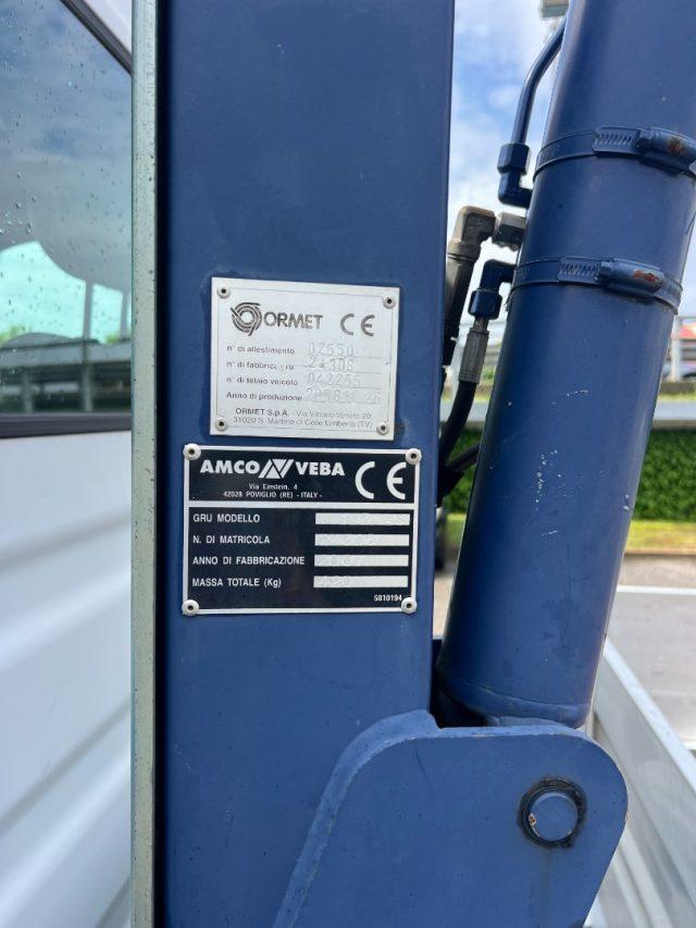 RENAULT Mascott 35 -125 gru Amco Veba mod. 103, 2 sfili idraulici
