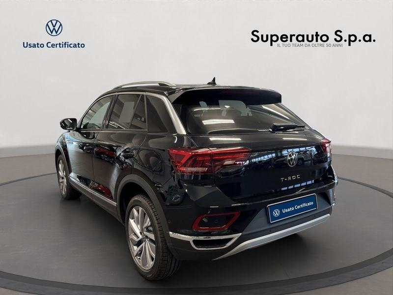 Volkswagen T-Roc 2.0 TDI SCR 150 CV DSG Style