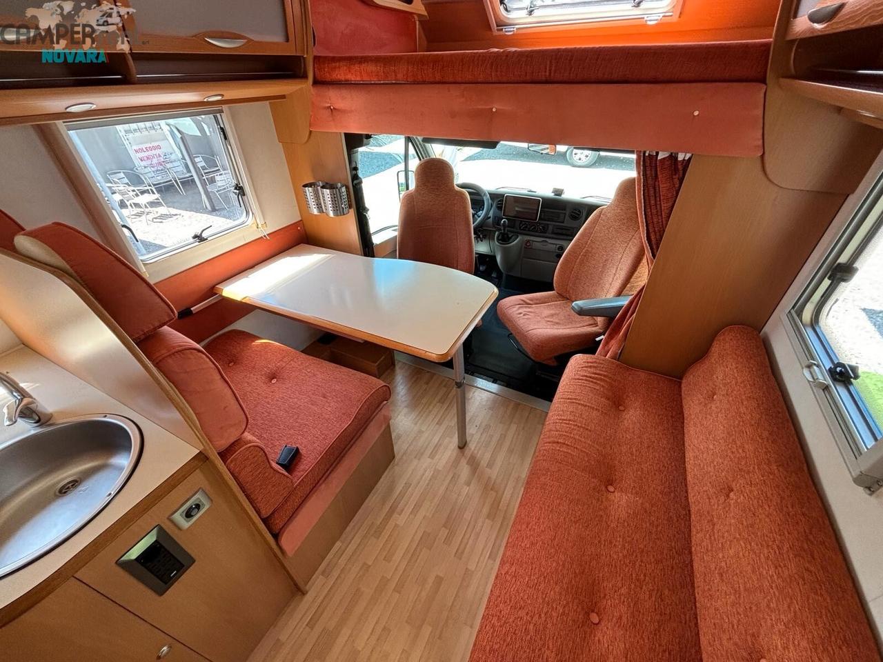 RIMOR XGO FAMILY 102 - MANSARDATO CON LETTO ALLA FRANCESE IN CODA E GARAGE FORO 147 x 48