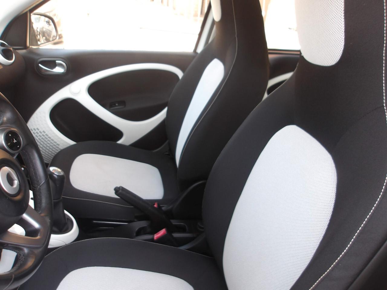 SMART FORFOUR 1.0 BENZ-TETTO PANORAMICO-2016