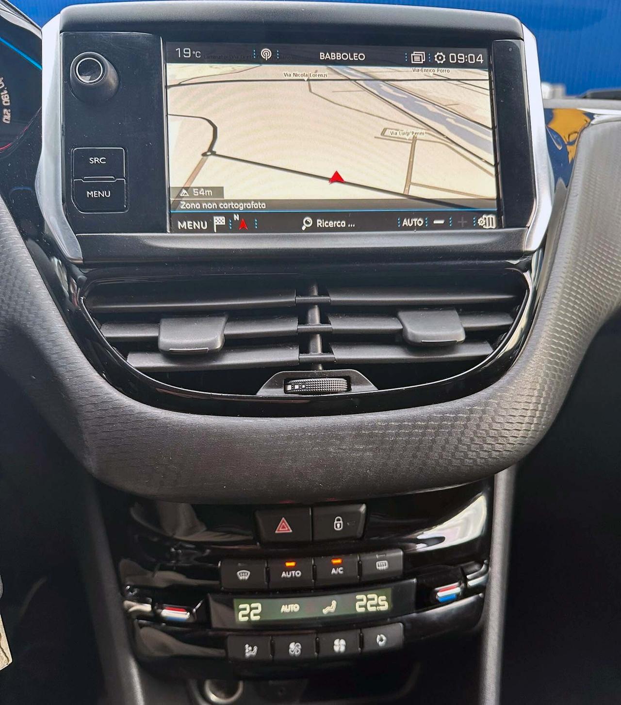 Peugeot 2008 BlueHDi 100 CV Black Matt 2 Proprietari Retrocamera Grip Control
