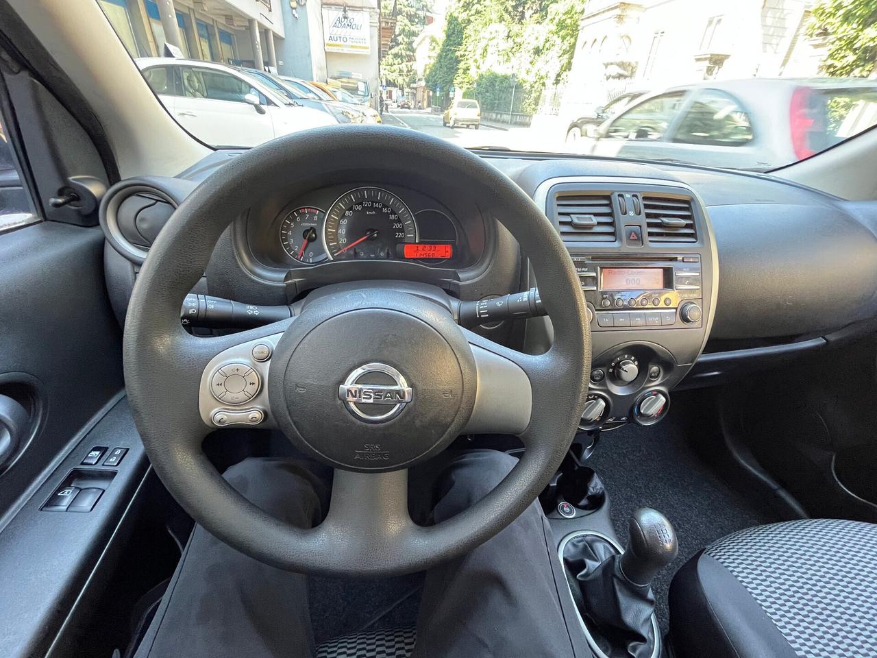 NISSAN MICRA 1.2 - 12V - 5 PORTE - BENZINA/GPL - ECO ACENTA - ANCHE PER NEOPATENTATI