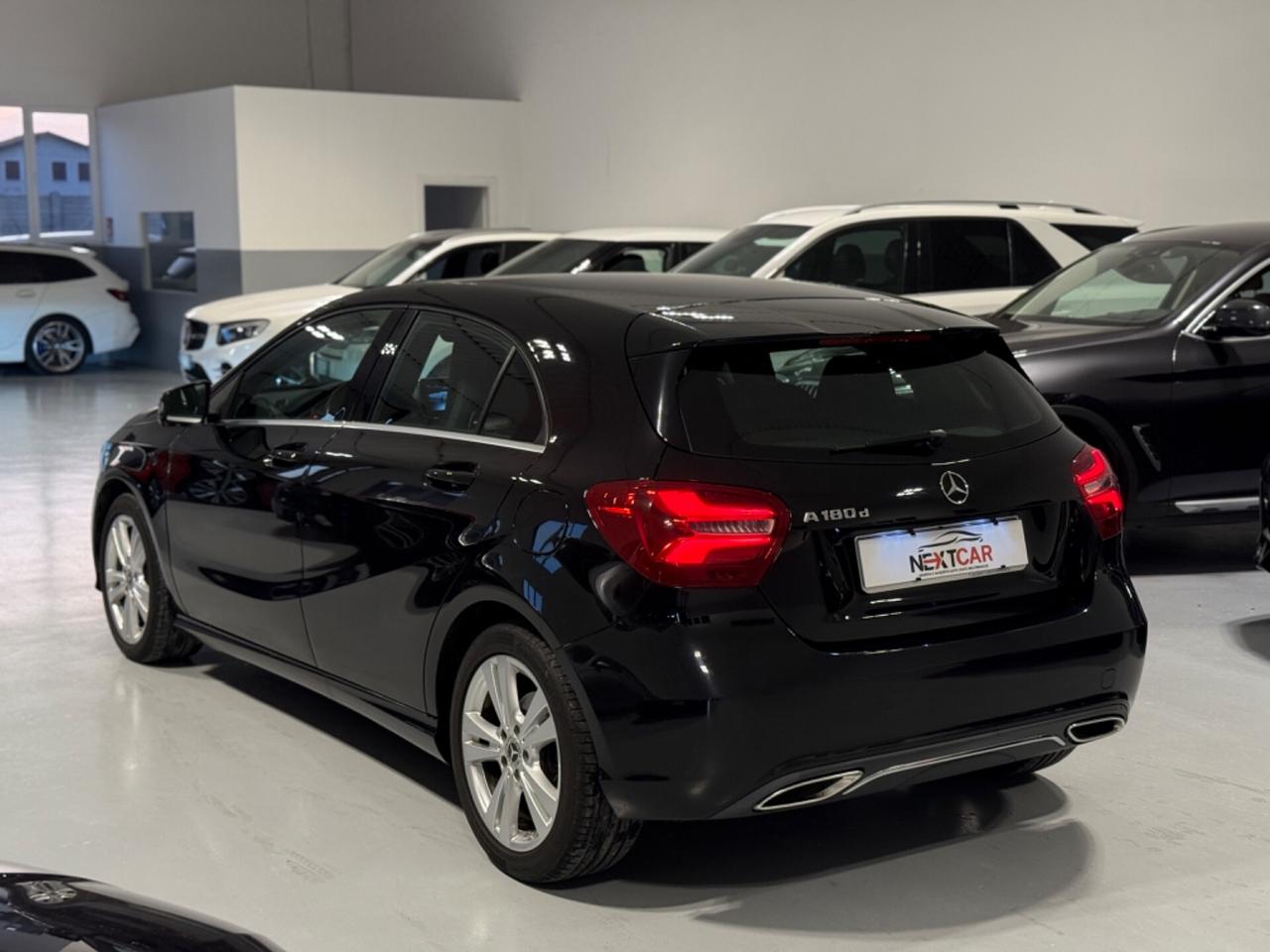 Mercedes-benz A180d Sport auto FULL LED! PELLE! EURO 6!