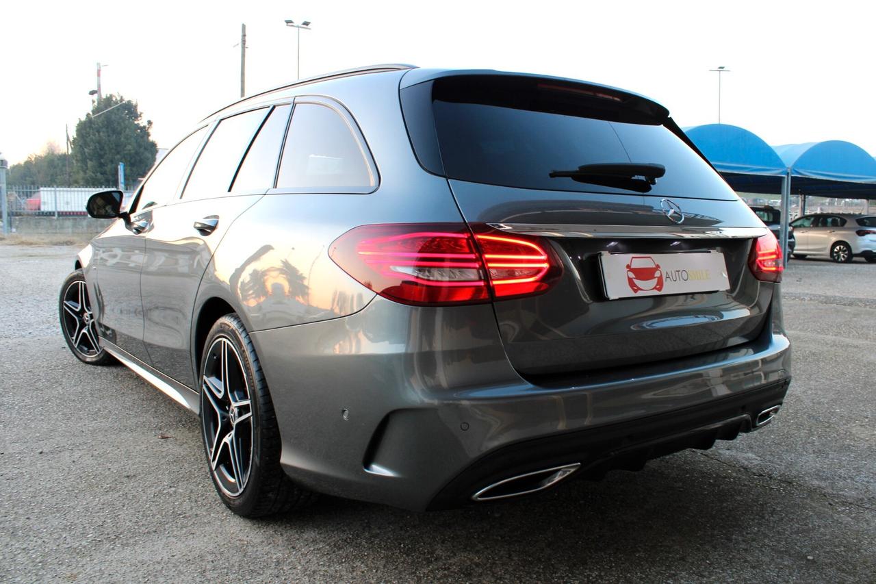 Mercedes-benz C 220 SW d Premium AMG Night Edition pack luci interne