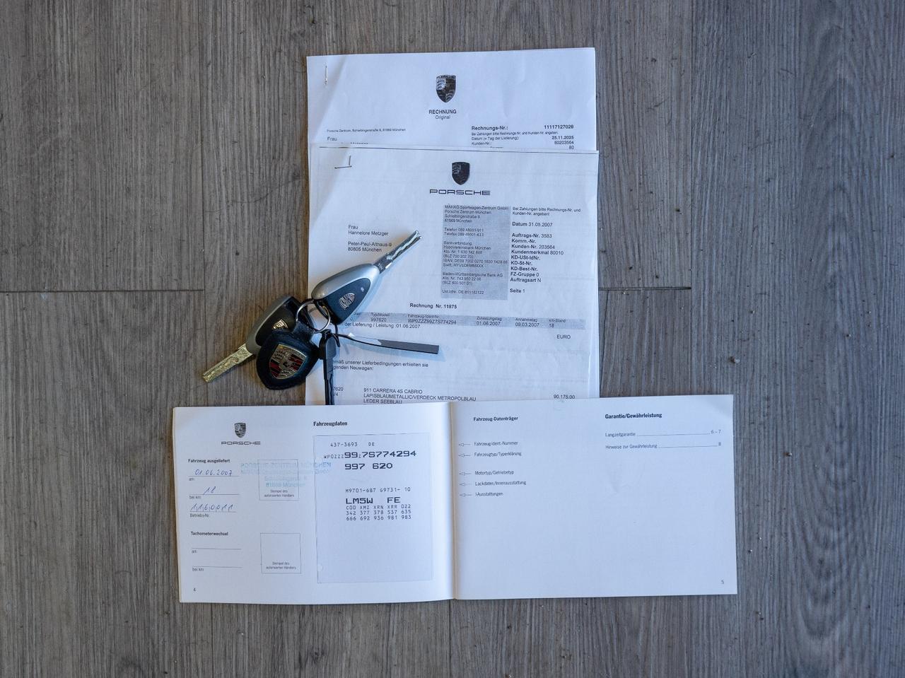 Porsche 997 Carrera 4S Cabriolet