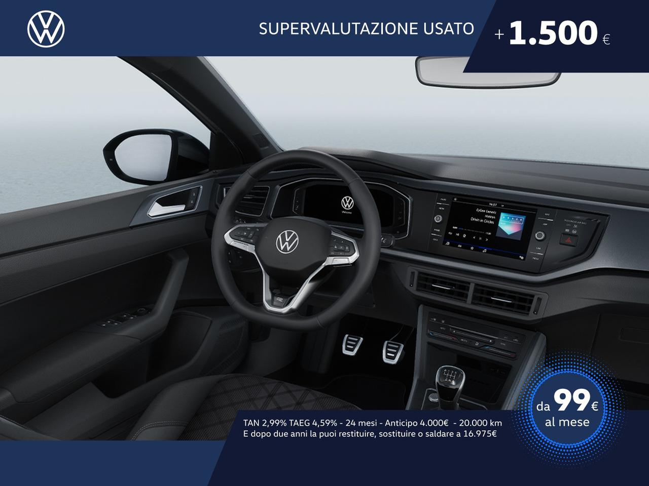 Volkswagen Taigo 1.0 tsi r-line plus 115cv