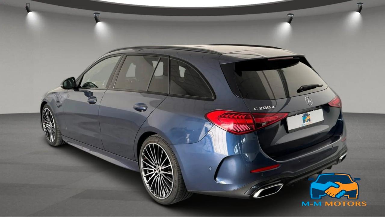 Mercedes C 200 d Mild hybrid AMG Line Advanced 9G-Tronic Station Wagon UNICOPRO TAGLIANDI UFFICIALI