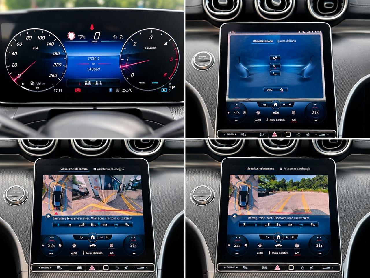 Mercedes-benz C 220 d 4MATIC Auto *PREZZO REALE*| Tetto Panoramico 360° Navi IVA Esposta