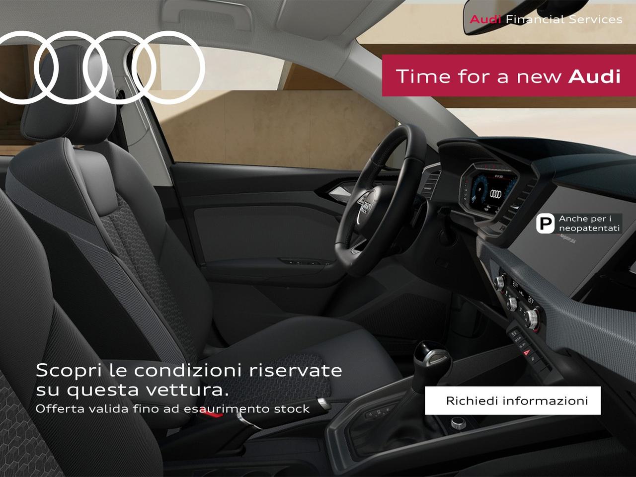 Audi A1 sportback 35 1.5 tfsi identity black s-tronic