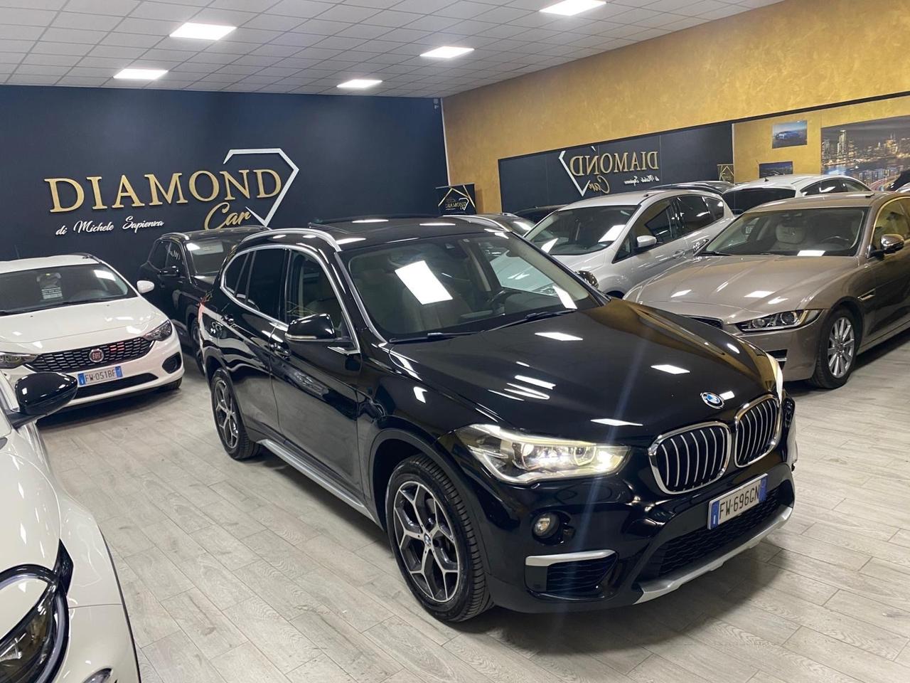 BMW X1 sDrive18d xLine “TETTO/NAV/RETR/PELLE”-2019