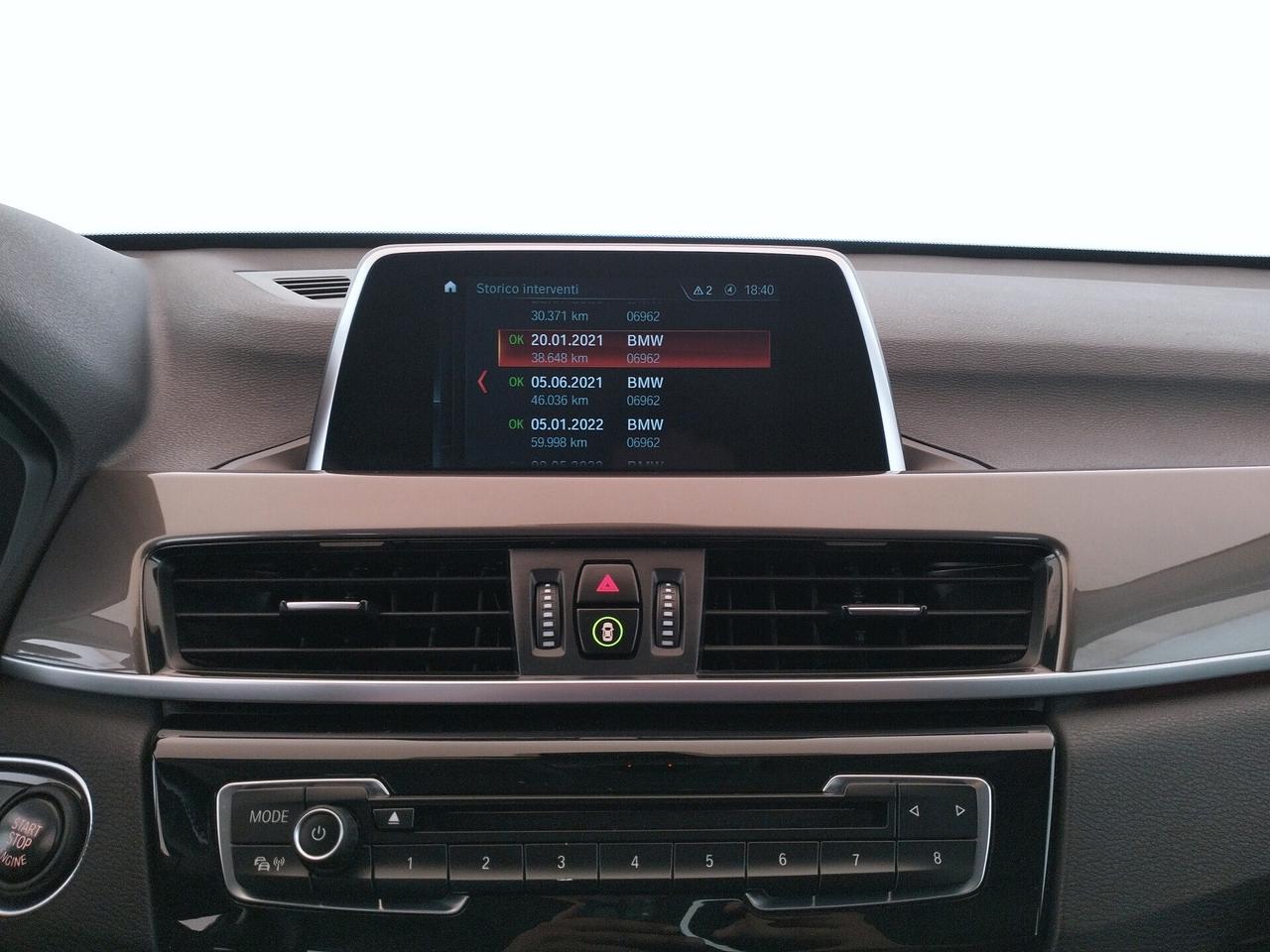 Bmw X1 sDrive18d xLine auto - TAGLIANDI BMW