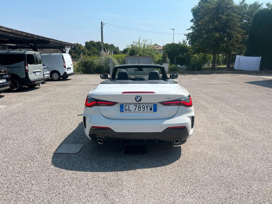 BMW 420 d 190 cv Cabrio mhev 48V Msport PREZZO IVA INCLUSA