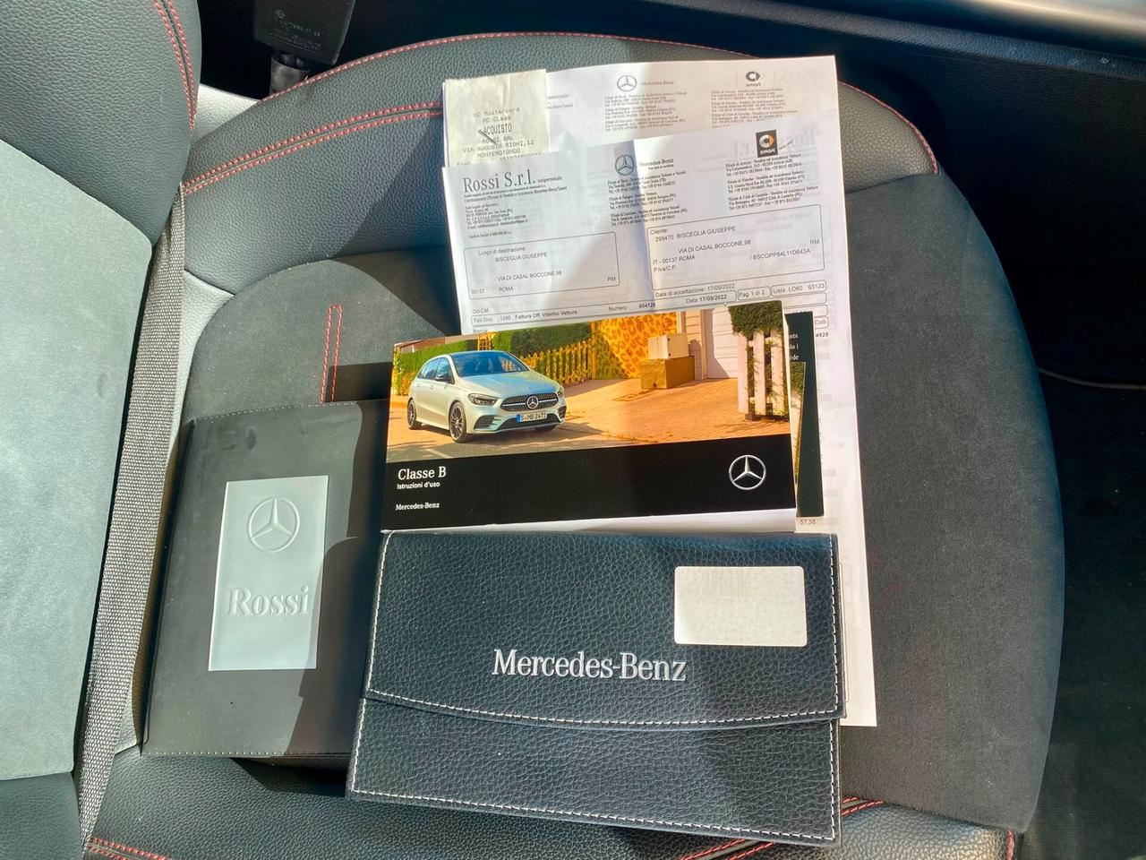 Mercedes-benz B 180 d AMG Premium TAGL. UFFICIALI