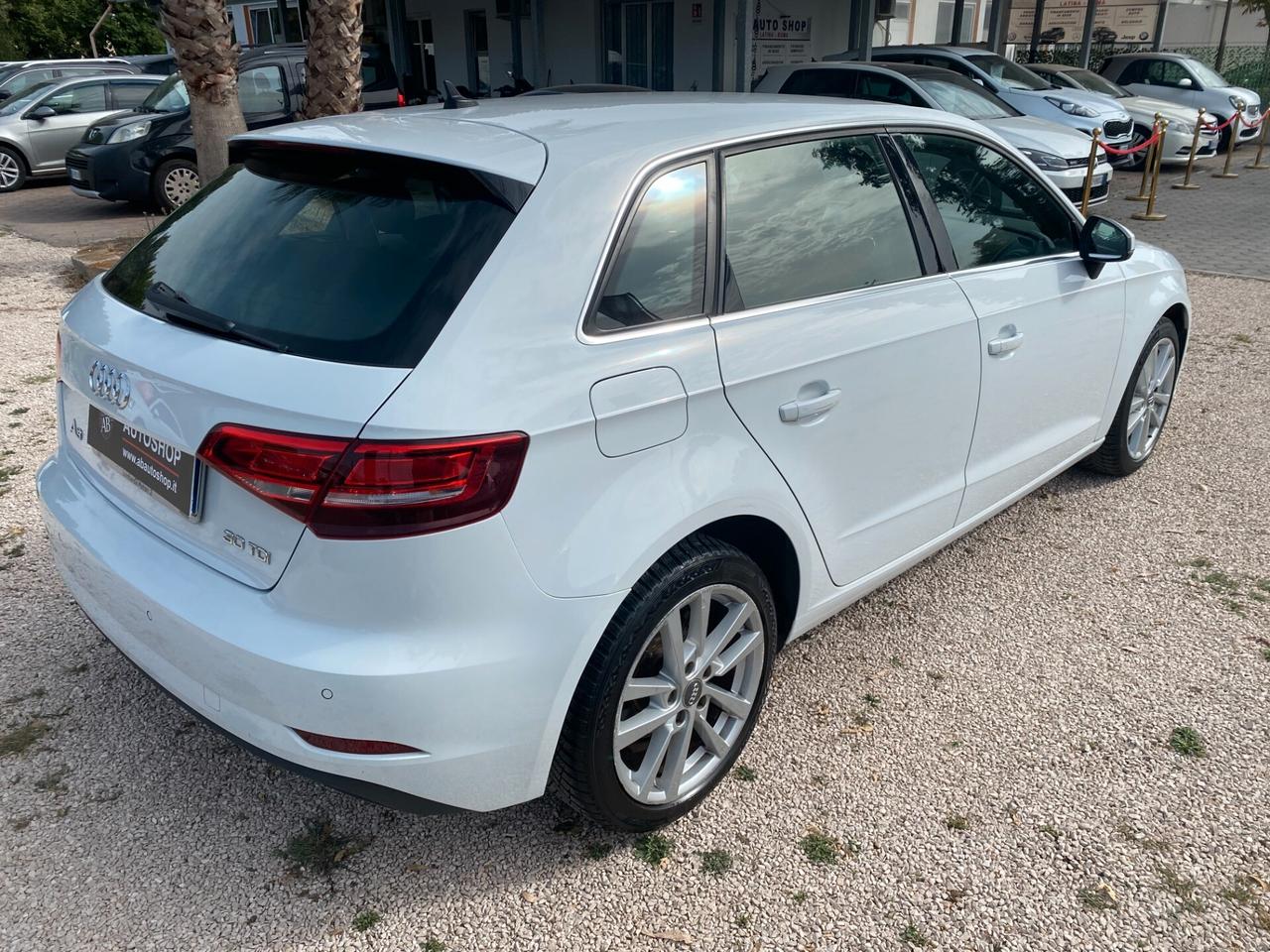 AUDI - A3 - SPB 30 TDI Admired - NEOPATENTATI - FINANZIABILE - PERMUTE