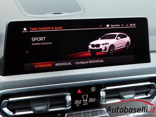 BMW X4 XDRIVE20D MHEV 48V MSPORT AUTO UNICO PROPRIETARIO