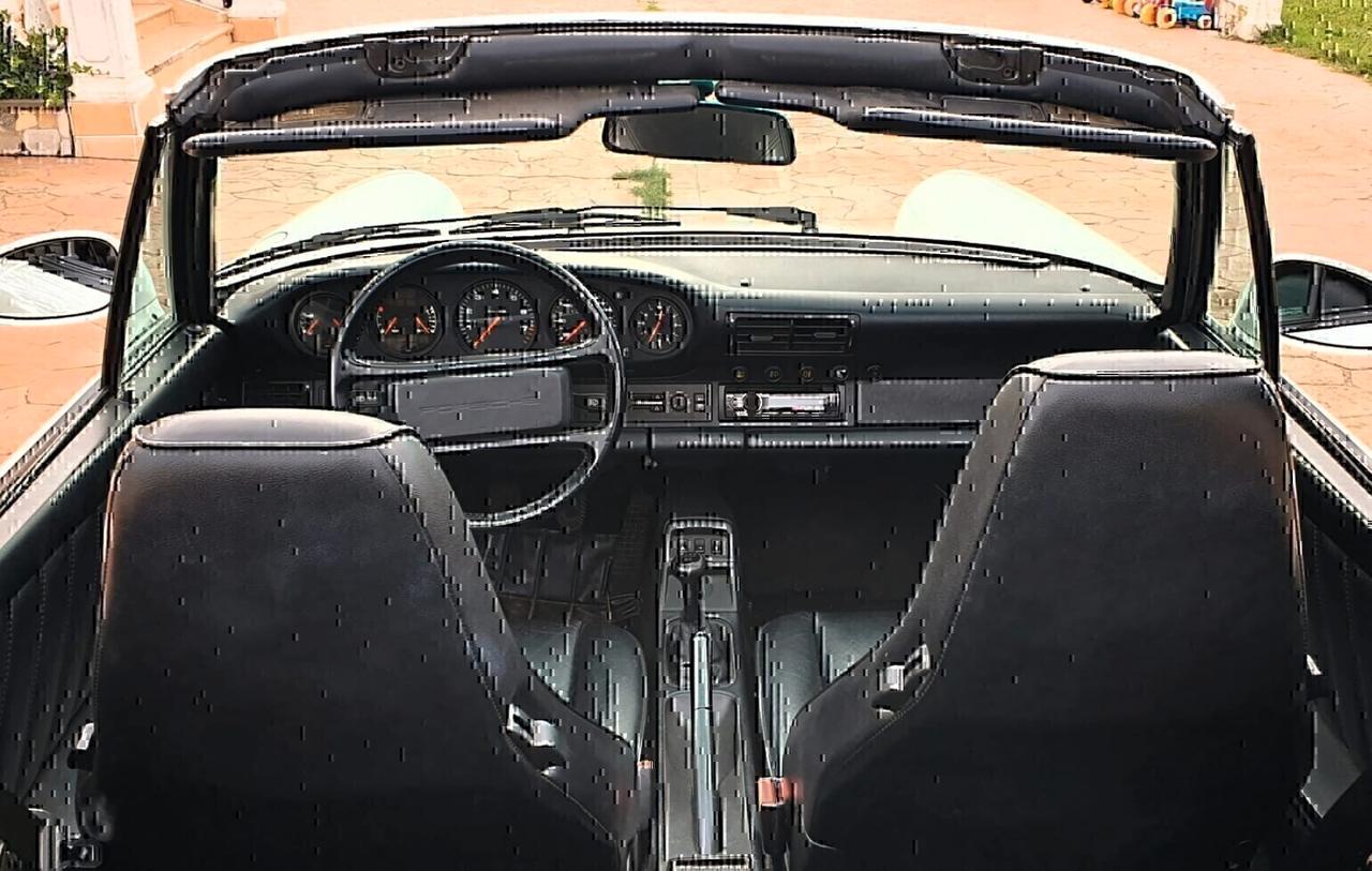 Porsche 964 911 Carrera 2 Cabriolet ASI targa ROMA