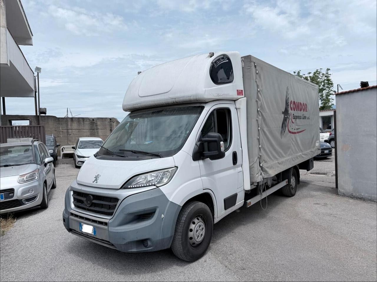 Peugeot BOXER CON CENTINA TELONE E POSTO LETTO