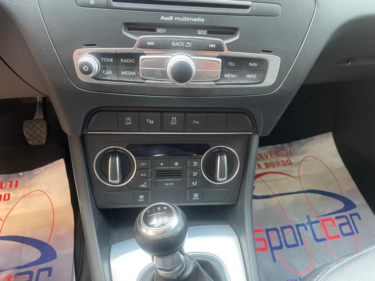 Audi Q3 2.0 TDI 150 CV SLINE COMPETITION TETTO NAVY PELLE XENO BOSE 19'
