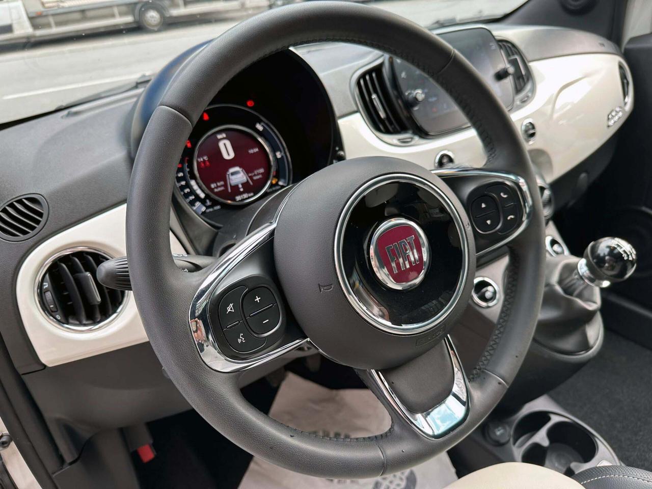 Fiat 500 1.0 Hybrid Dolcevita Interni Misto Pelle