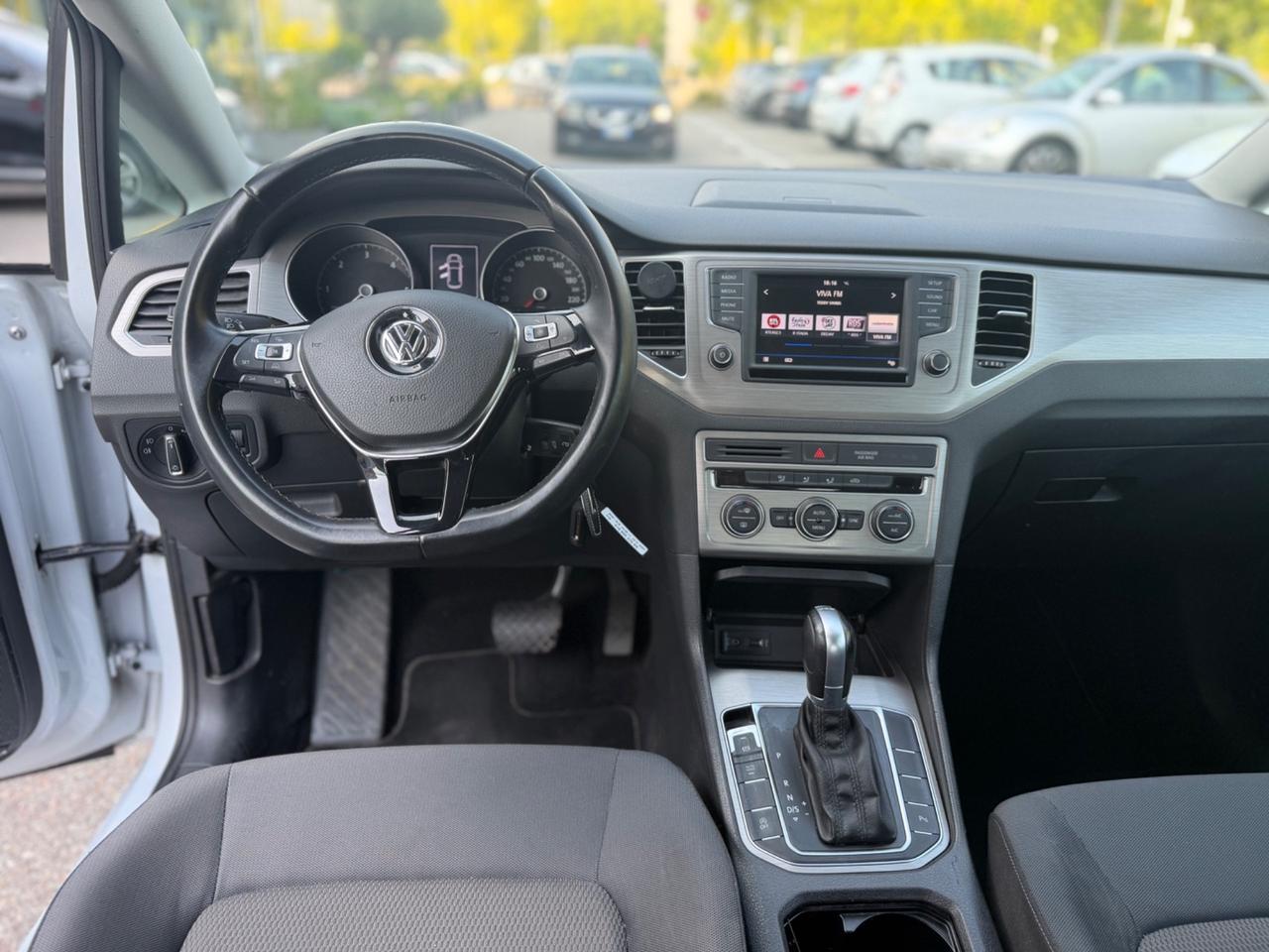 Volkswagen Golf Sportsvan 1.6 TDI 115CV*Automatik*Gancio traino*Neopatentati*
