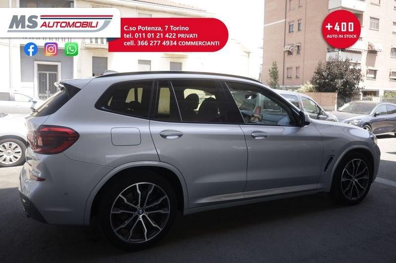 BMW X3 xDrive 30d 249cv Msport Tetto Panoramico IVA ESPOSTA Unicoproprietario