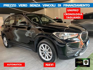 Bmw X1 16d AUTOMAT*NO VINCOLI FINANZIAM*UNIPRO AZIENDALE KM CERTIFICATI