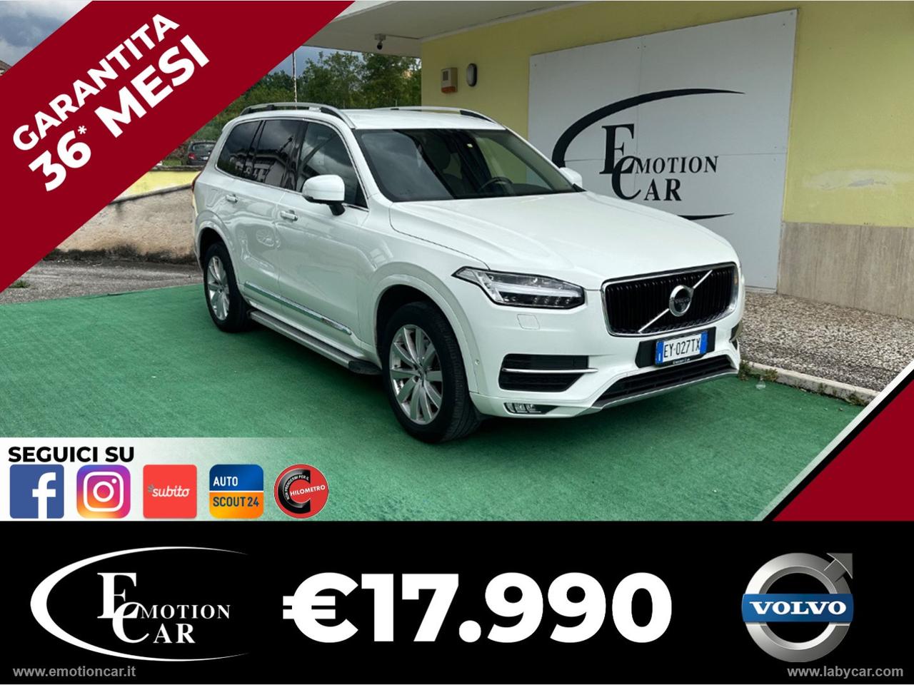 VOLVO XC90 D5 AWD Geartronic Kinetic - 2015