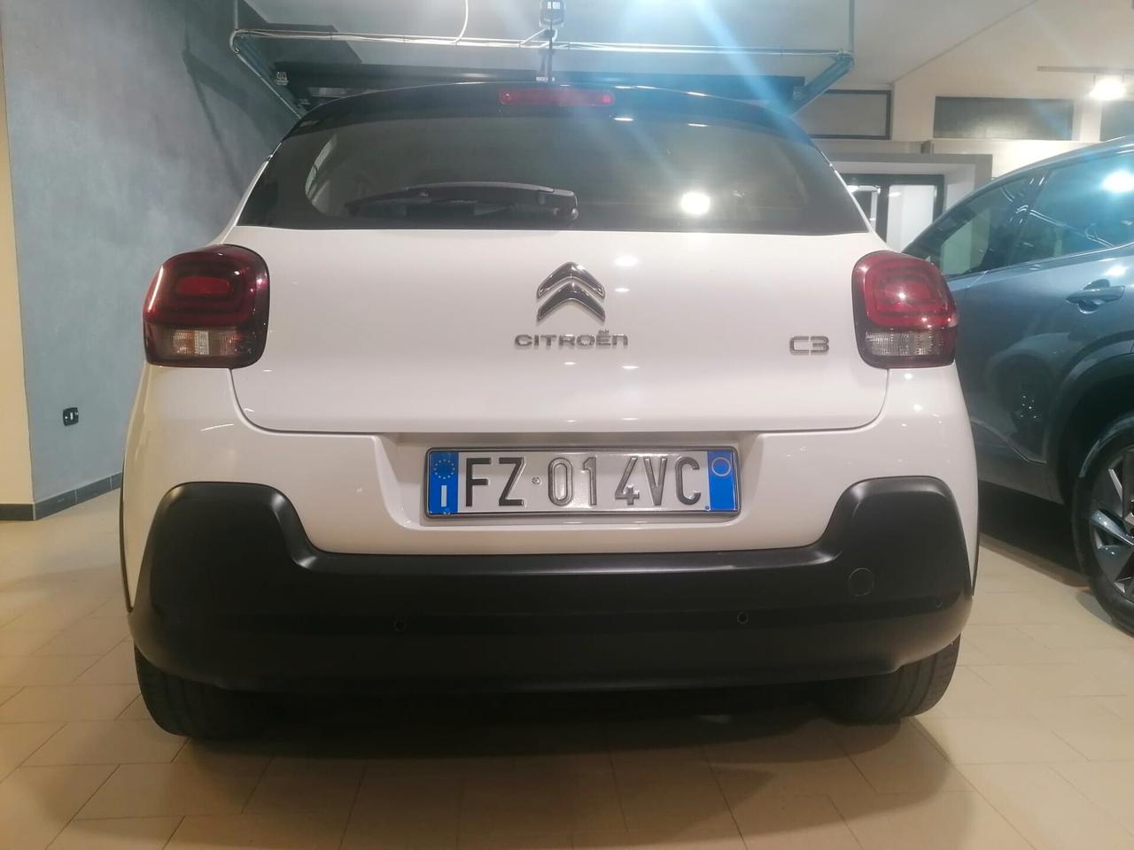 Citroën C3 1.2 83CV SHINE – 107.000 km Certificati – Clima Auto – Sensori
