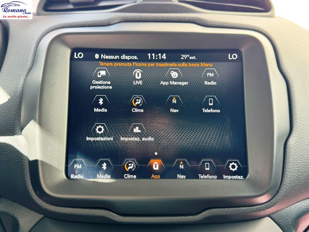 JEEP - Renegade 1.6 mjt Limited fwd 120cv#SOLO 8.800#NAVIGATORE 8.4!