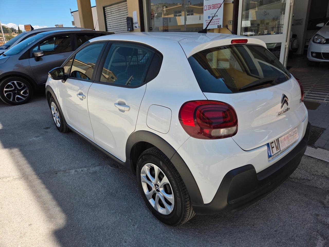 CITROEN C3 1.5 DIESEL 102 CV ANNO 2019 VAN 2 POSTI KM CERTIF