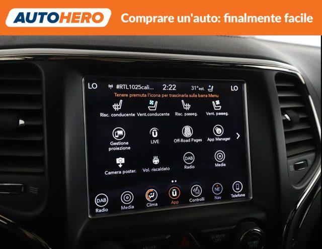 JEEP Grand Cherokee 3.0 V6 CRD 250 CV Multijet II Overland