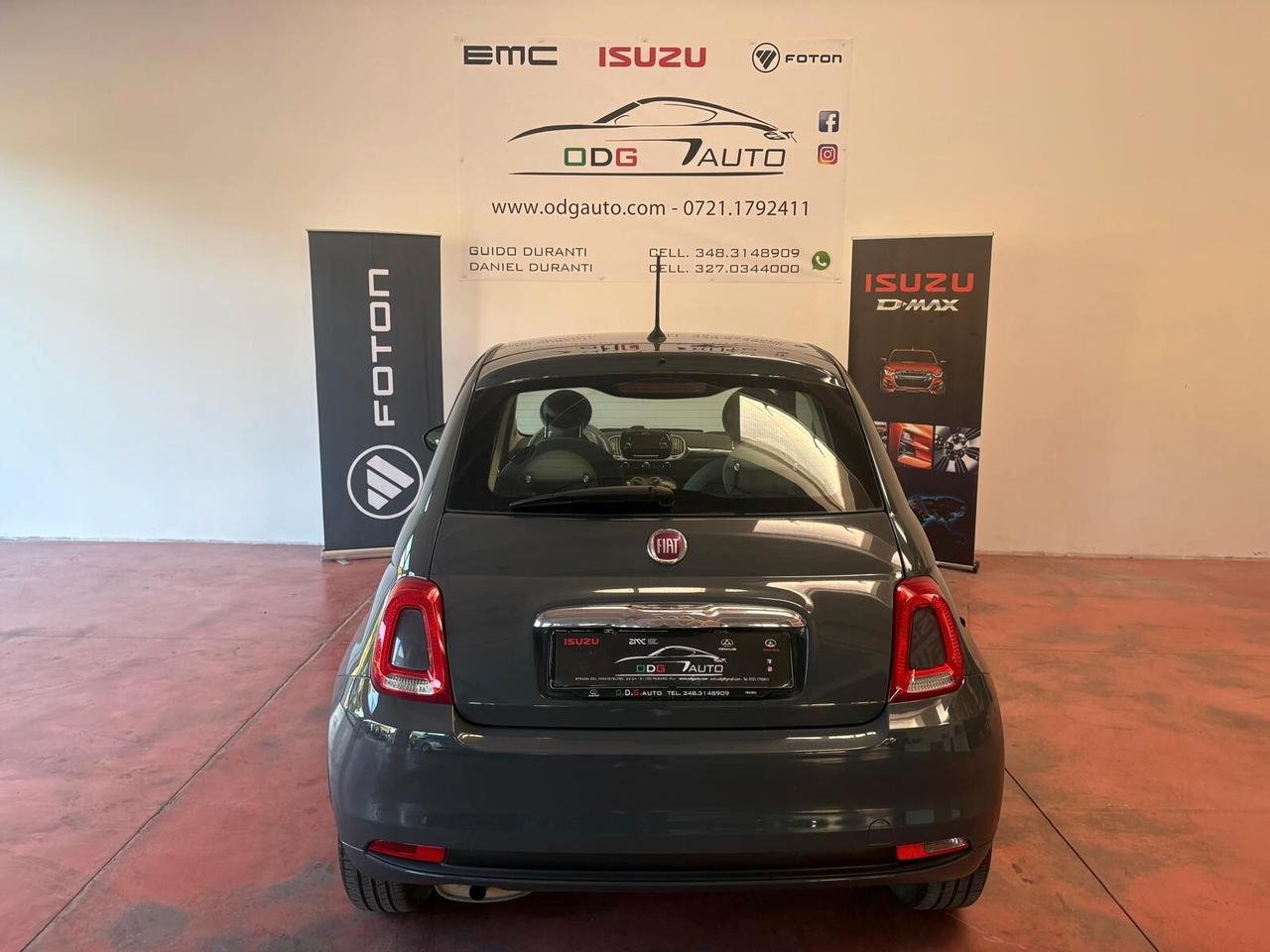 FIAT 500 serie4 GPL-benz. 1.2 CV 69 KW51 EURO 6B per NEOPATENTATI Km 138.014 Garanzia 12 mesi