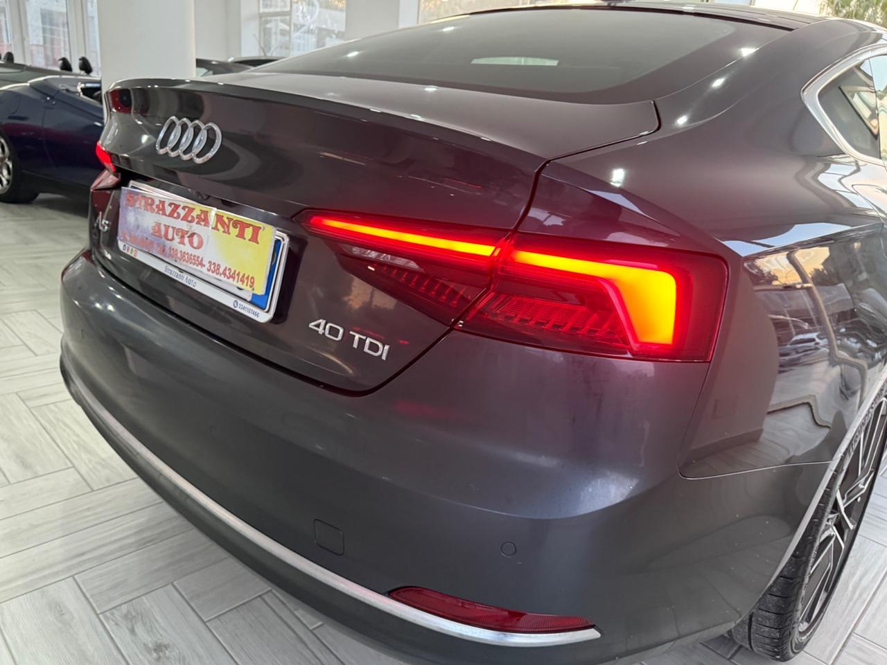 Audi A5 SPB 40TDI 2.0 190CV SPORT+S-TRONIC/FULL LED2019