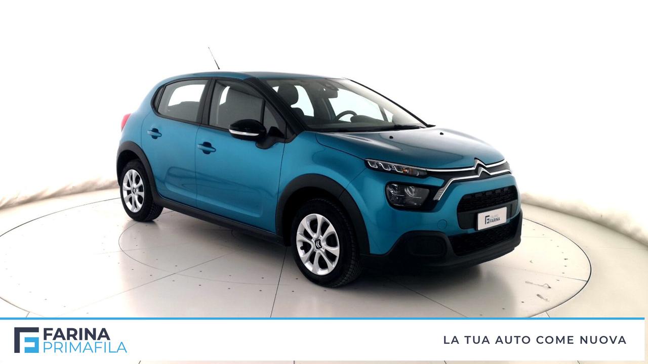 CITROEN C3 III 2017 - C3 1.2 puretech Feel s&s 83cv neopatentati my20