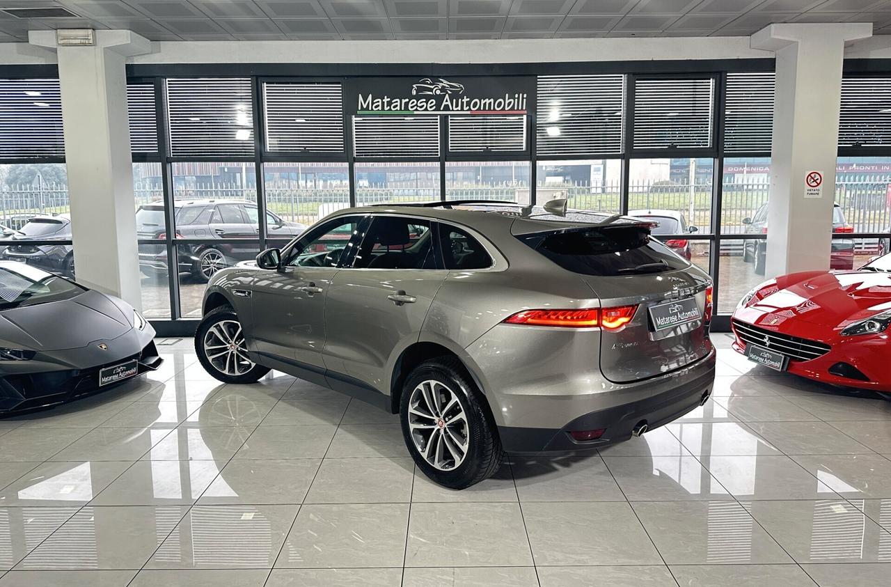 Jaguar F-Pace 2.0 240cv TettoPelle Tagliandata Finanziabiale garanzia