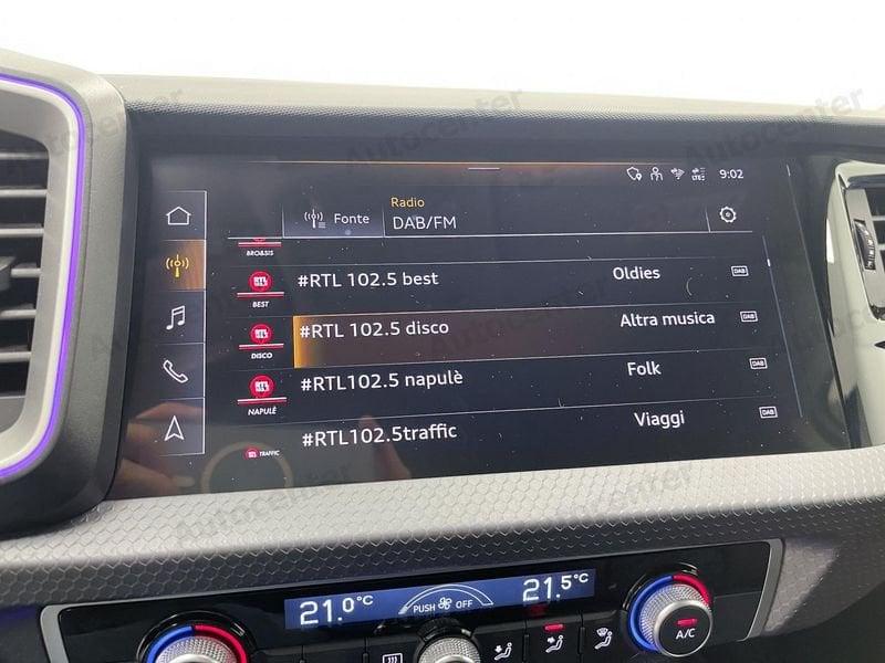Audi A1 A1 Sportback 30 1.0 tfsi S Line Edition 116cv
