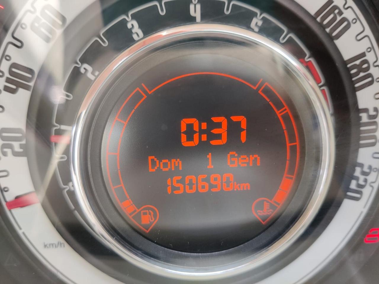 Fiat 500 1.2 benzina tetto panoramico