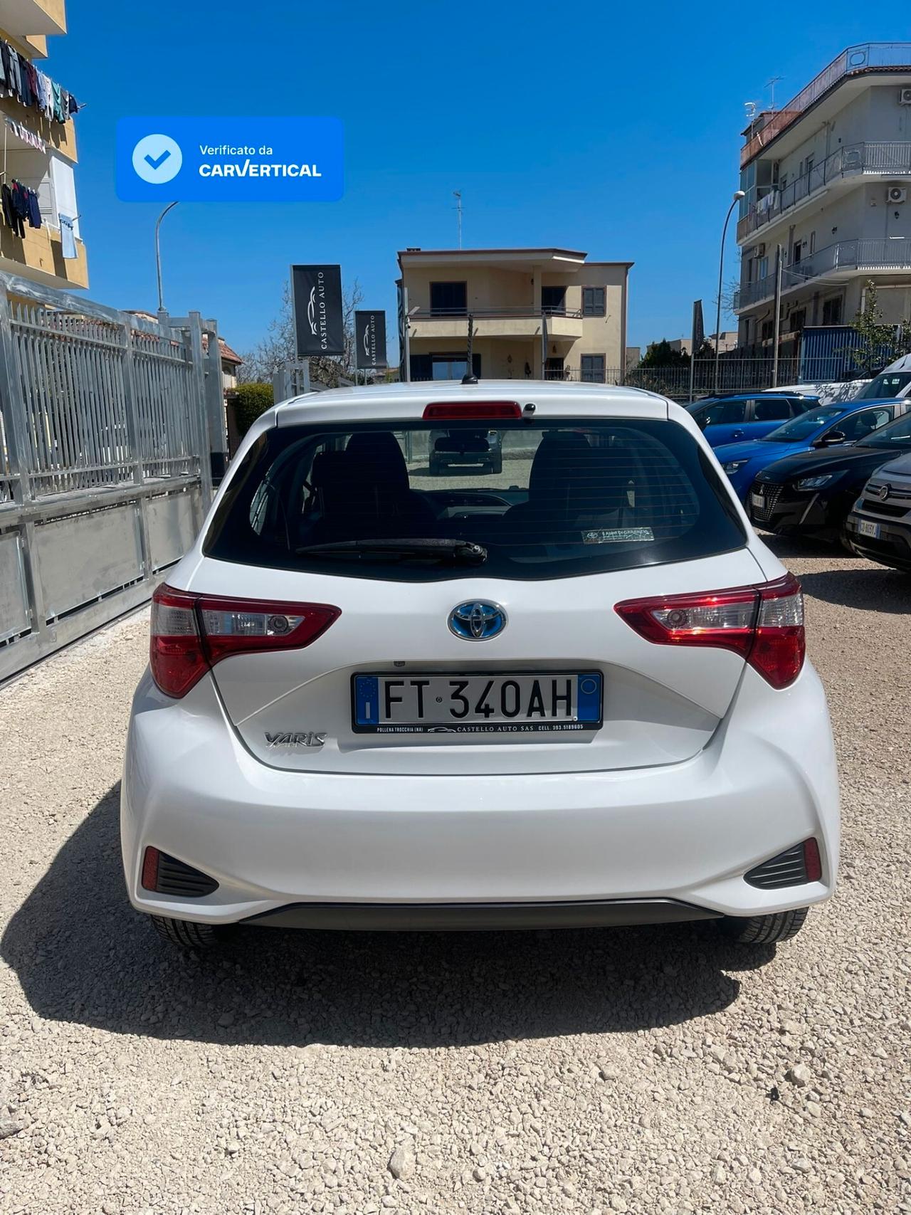 Toyota Yaris 1.5cc 73cv Hybrid Automatica 5 porte Active