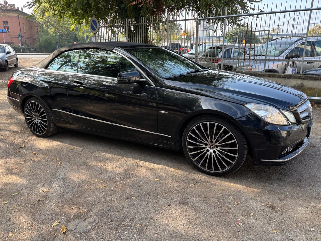 Mercedes-benz E 200 CGI Cabrio BlueEFFICIENCY Avantgarde