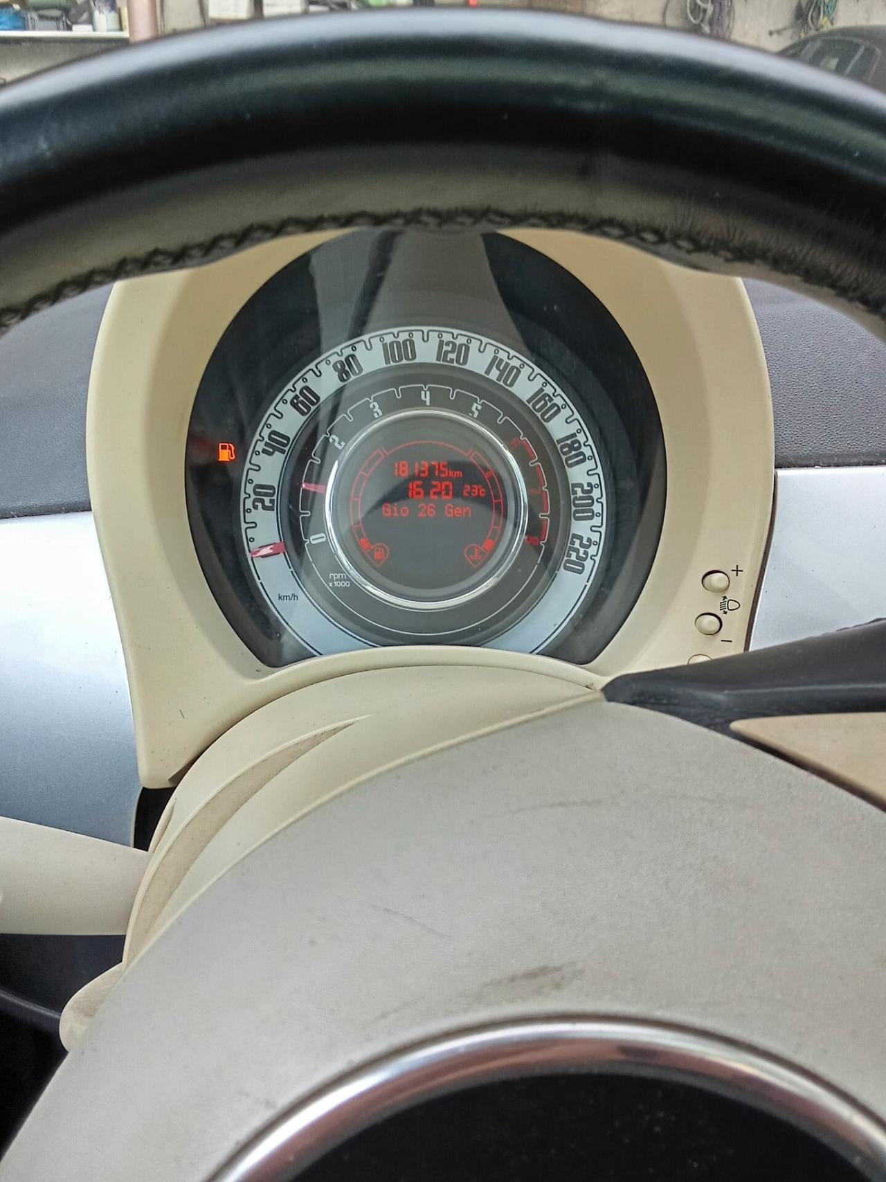 Fiat 500 1242 tettuccio panoramico