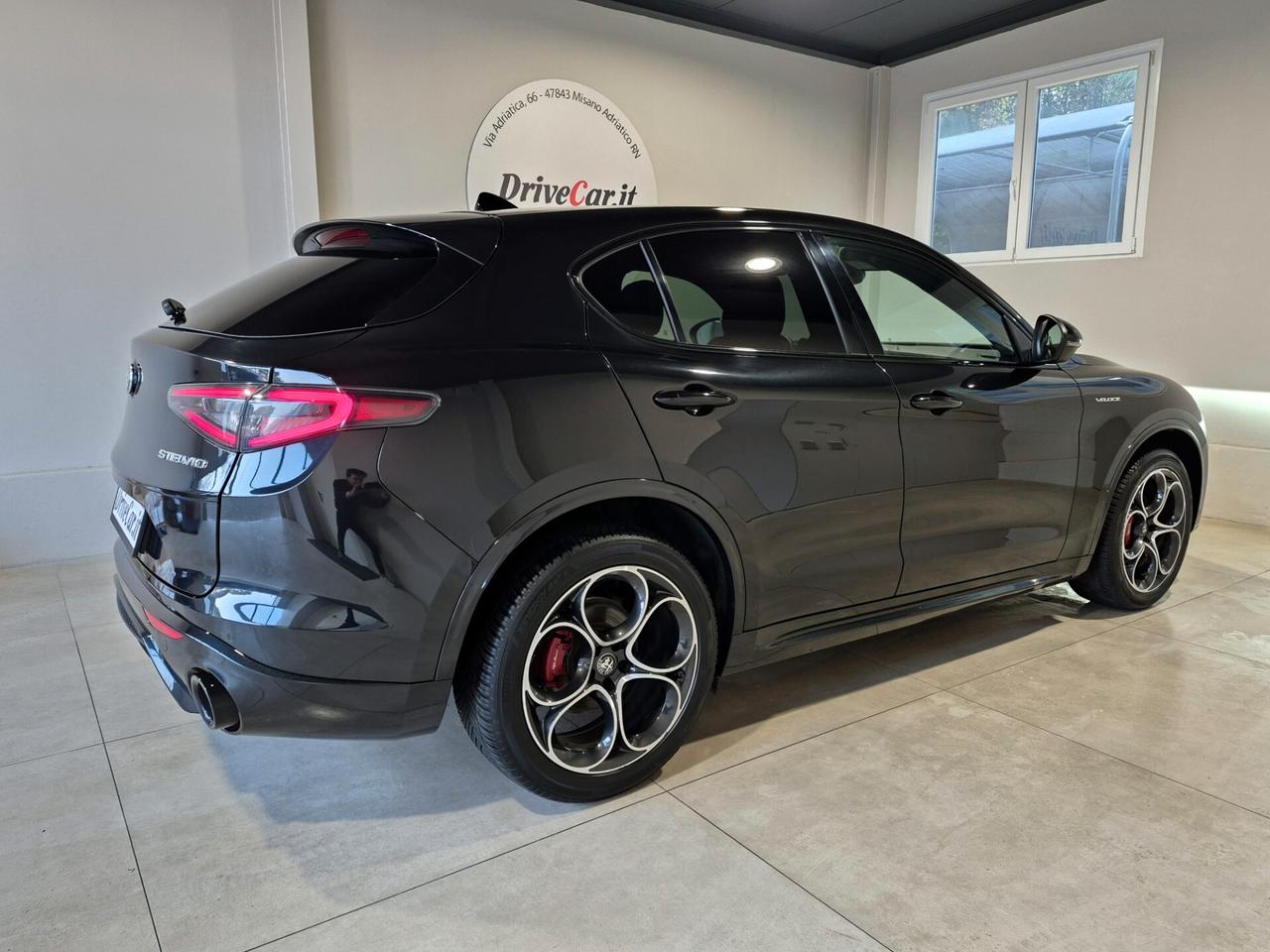 Alfa Romeo Stelvio VELOCE Q4 AT8 2.2 MTJ 210CV TOTAL BLACK C20"