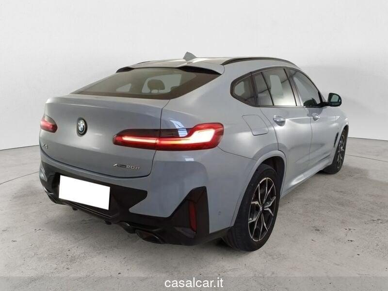 BMW X4 X4 xDrive20d 48V Msport FINO A 3 ANNI DI GARANZIA KM ILLIMITATI PARI ALLA NUOVA