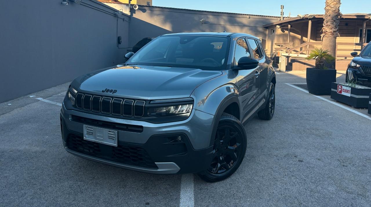 Jeep Avenger 1.2 Turbo 110 CV MHEV BLACK EDITION KM CERTIFICATI