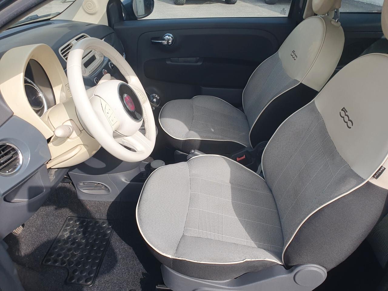 Fiat 500 1.2 benzina GPL Lounge Neopatent 2015