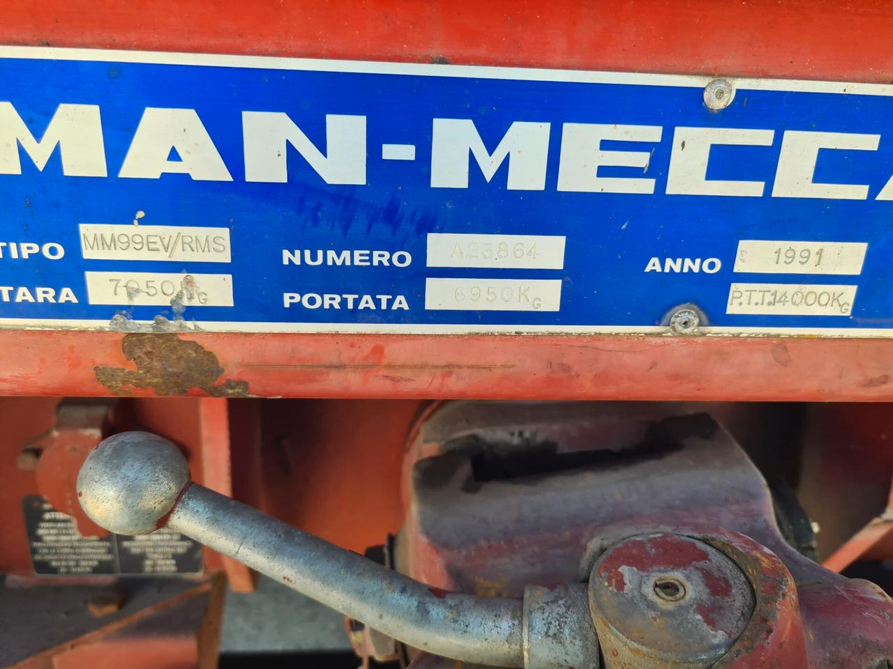 Man Meccanica 4x4 Cassone intercambiabile