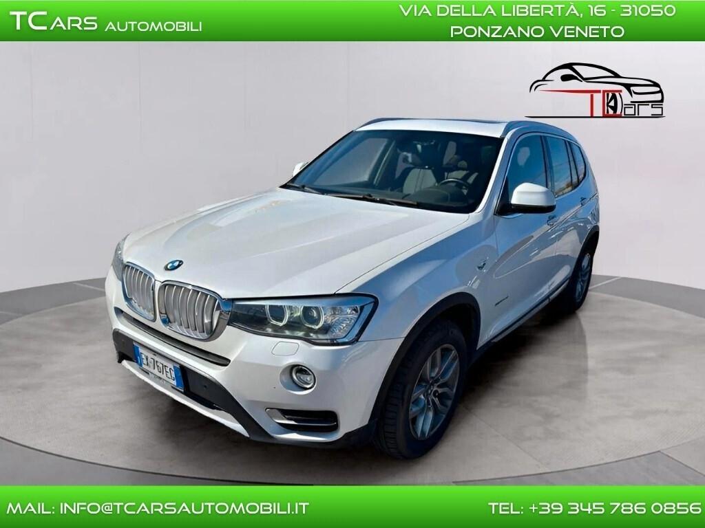 BMW X3 XDRIVE XLINE - EURO 6 - TETTO APRIBILE